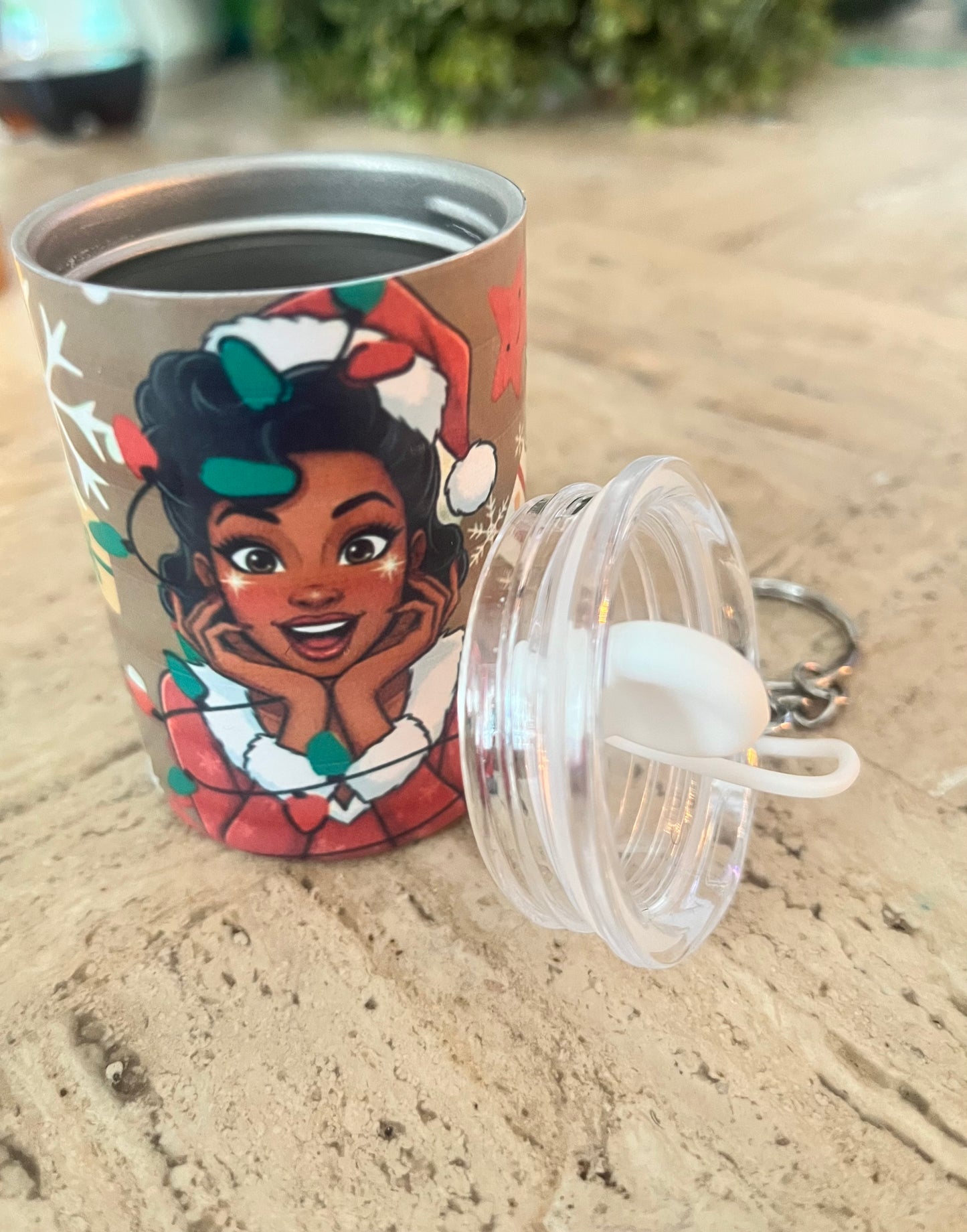 Mini Tumbler Keychain