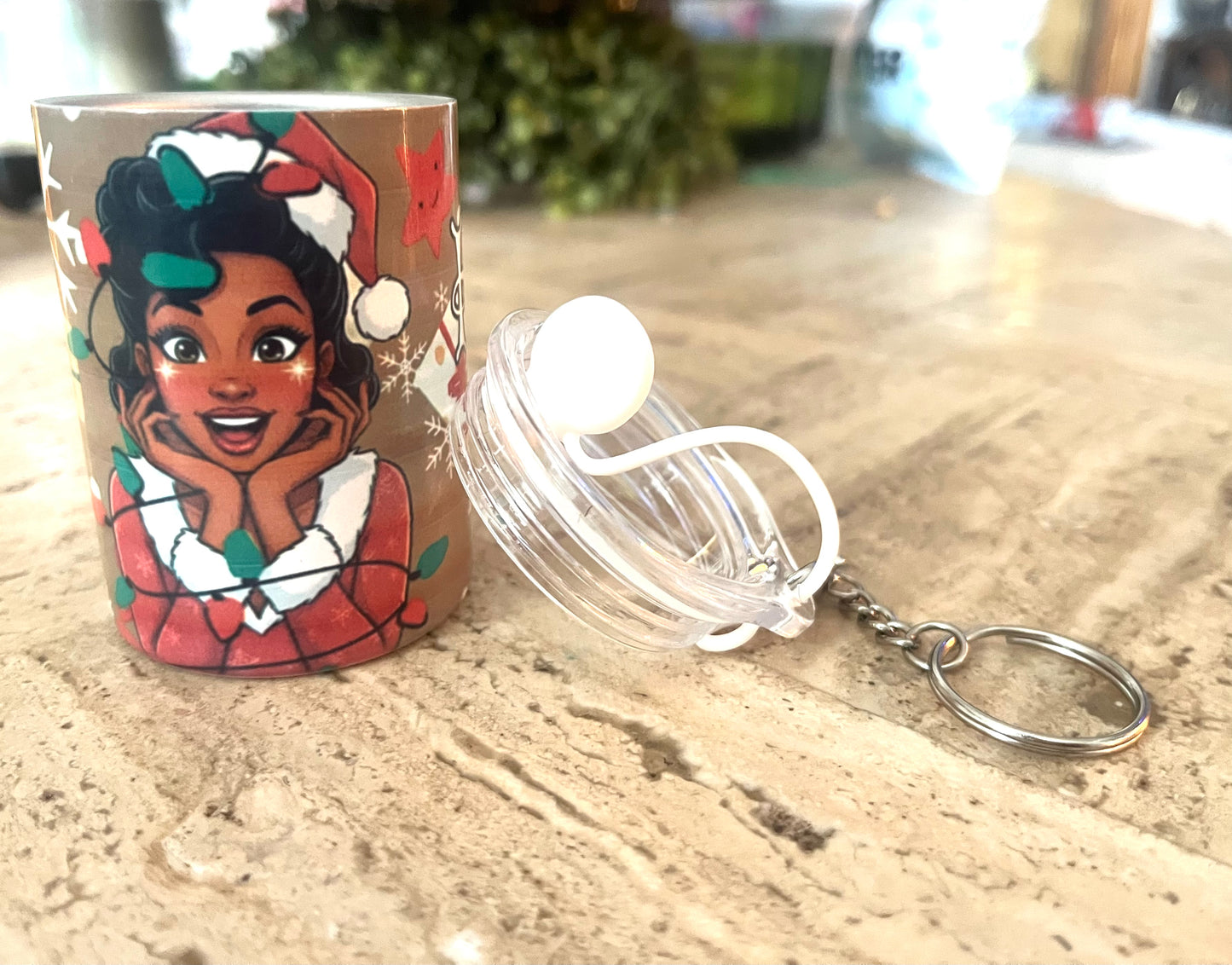 Mini Tumbler Keychain